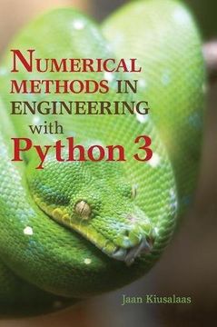 portada Numerical Methods in Engineering With Python 3 3rd Edition Hardback (en Inglés)