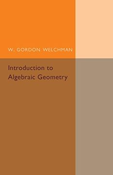portada Introduction to Algebraic Geometry (en Inglés)