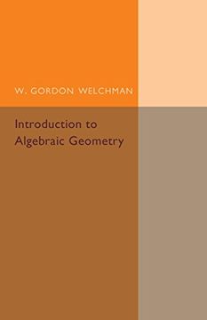 portada Introduction to Algebraic Geometry (in English)