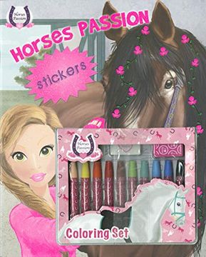 portada Miniset Colorear Horses Fashio
