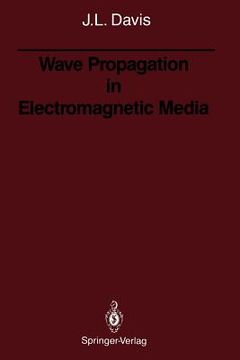 portada wave propagation in electromagnetic media (en Inglés)