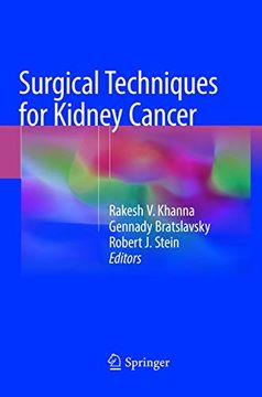 portada Surgical Techniques for Kidney Cancer (en Inglés)