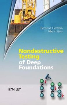portada nondestructive testing of deep foundations
