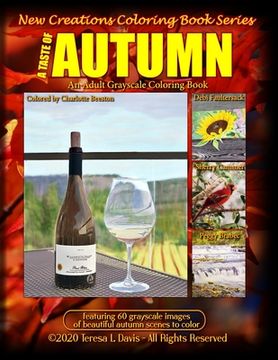portada New Creations Coloring Book Series: A Taste Of Autumn (en Inglés)