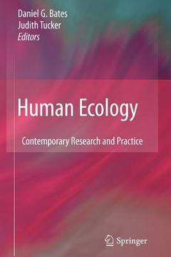 portada human ecology: contemporary research and practice (en Inglés)