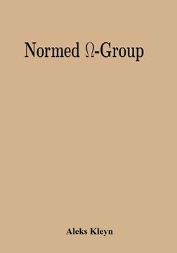 portada Normed Ω-Group (en Inglés)