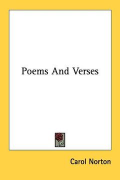 portada poems and verses (en Inglés)