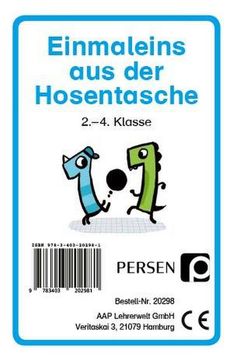 portada Einmaleins aus der Hosentasche: (2. Bis 4. Klasse) (en Alemán)