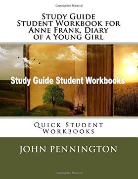 portada Study Guide Student Workbook for Anne Frank, Diary of a Young Girl: Quick Student Workbooks