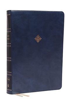 portada Nkjv, Reference Bible, Super Giant Print, Leathersoft, Blue, red Letter, Comfort Print: Holy Bible, new King James Version (in English)