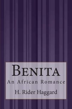 portada Benita: An African Romance (en Inglés)