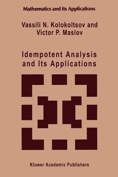 portada idempotent analysis and its applications (en Inglés)
