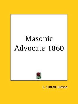 portada masonic advocate 1860