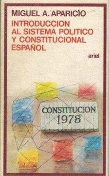 portada Introduccion al Sistema Politico y Constitucional Español