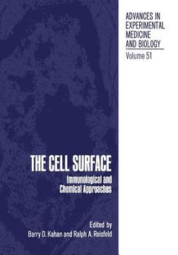 portada The Cell Surface: Immunological and Chemical Approaches