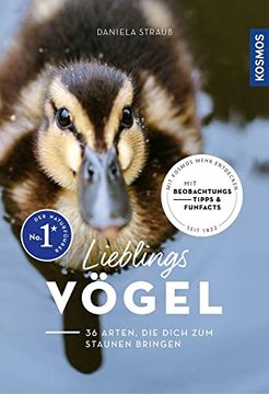 portada Lieblingsvögel: 36 Arten, die Dich zum Staunen Bringen (en Alemán)