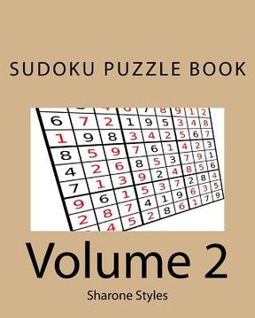 portada Sudoku Puzzle Book - Vol. 2 - 200 puzzles from Easy to Very Hard: Plus 50 random difficulty level sets (en Inglés)