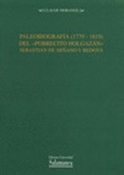 portada paleobiografía (1779-1819) del 'pobrecito holgazán' sebastián de miñano y bedoya