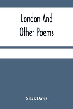portada London And Other Poems (en Inglés)
