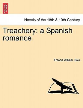 portada treachery: a spanish romance (en Inglés)