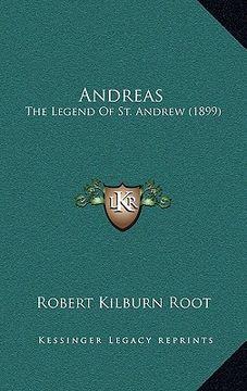 portada andreas: the legend of st. andrew (1899) (en Inglés)