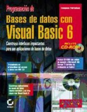 portada Programacion de Bases de Datos con Visual Basic 6 (Incluye cd)