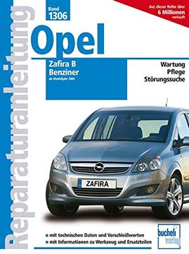 portada Opel Zafira b, Benziner ab 2005 (en Alemán)