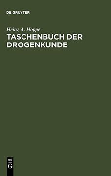 portada Taschenbuch der Drogenkunde (en Alemán)