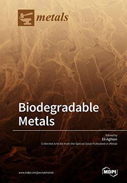 portada Biodegradable Metals (en Inglés)
