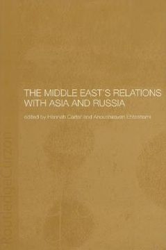 portada the middle east's relations with asia and russia (en Inglés)