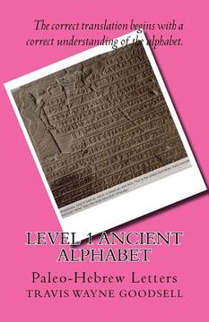 portada Level 1 Ancient Alphabet: Paleo-Hebrew Letters (in English)