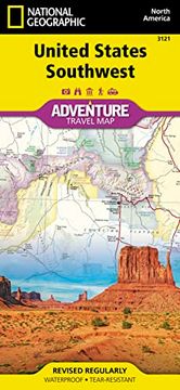 portada United States, Southwest map (National Geographic Adventure Map, 3121) (en Inglés)