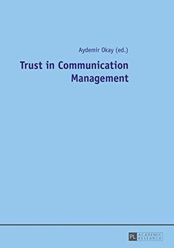 portada Trust in Communication Management