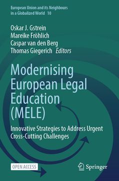 portada Modernising European Legal Education (Mele): Innovative Strategies to Address Urgent Cross-Cutting Challenges (en Inglés)