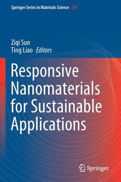 portada Responsive Nanomaterials for Sustainable Applications (en Inglés)