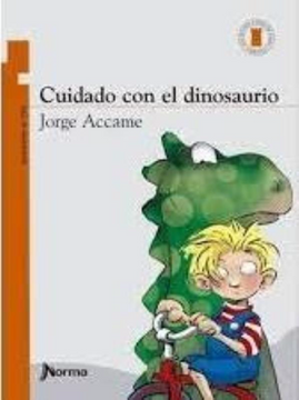 portada Cuidado con el Dinosaurio (in Spanish)