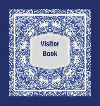 portada Visitor Book (Hardcover): Log Book, record book (en Inglés)