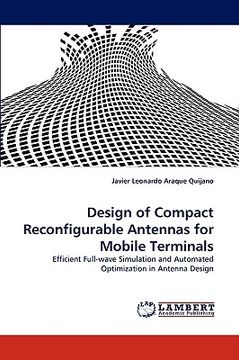 portada design of compact reconfigurable antennas for mobile terminals (en Inglés)