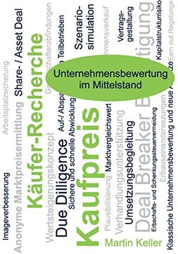 portada Unternehmensbewertung im Mittelstand -Language: German (en Alemán)