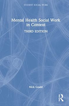 portada Mental Health Social Work in Context (Student Social Work) (in English)