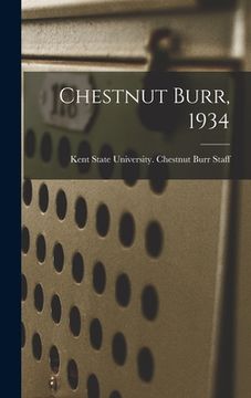 portada Chestnut Burr, 1934 (en Inglés)