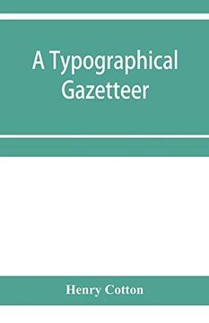 portada A Typographical Gazetteer (en Inglés)
