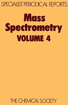 portada Mass Spectrometry: Volume 4 (en Inglés)