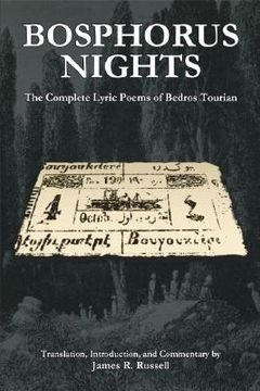 portada bosphorus nights: the complete lyric poems of bedros tourian (in English)