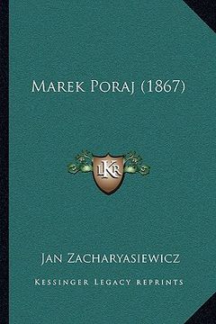 portada marek poraj (1867) (in English)