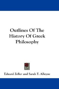 portada outlines of the history of greek philosophy