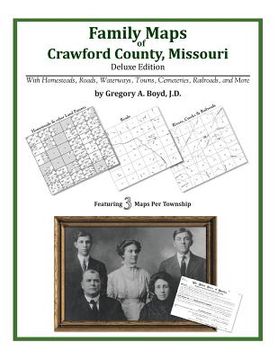 portada Family Maps of Crawford County, Missouri (en Inglés)