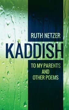 portada Kaddish to My Parents and Other Poems
