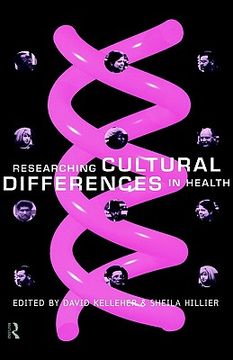 portada researching cultural differences in health (en Inglés)