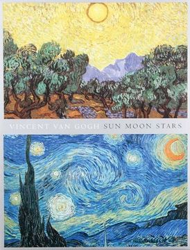 portada Van Gogh sun Moon Stars Portfolio Notes (en Inglés)